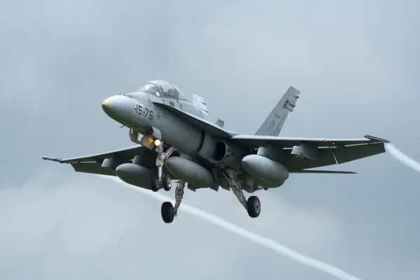 Spanish F-18 Hornet — Stock Photo, Image