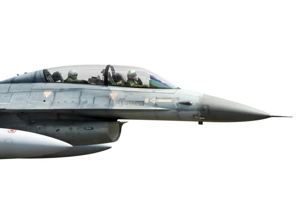F-16 isolado — Fotografia de Stock