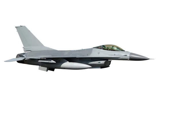F-16 изолирован — стоковое фото
