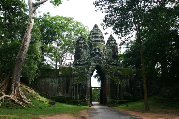 Angkor wat πύλη - Καμπότζη — Φωτογραφία Αρχείου