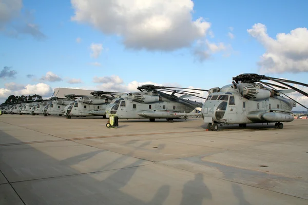 海军陆战队直升机 — 图库照片