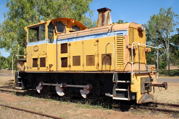 Abandoned locomotive — Stock Photo, Image