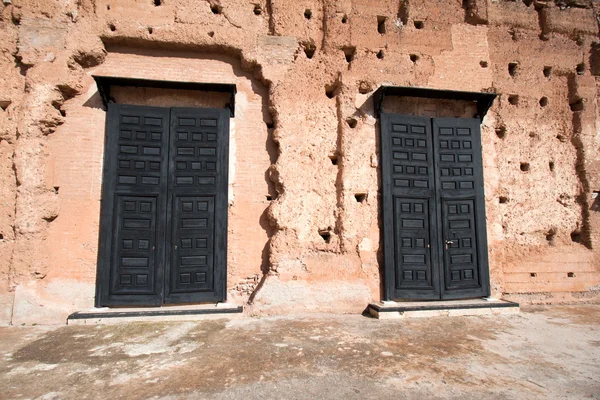 Morocco doors — стоковое фото