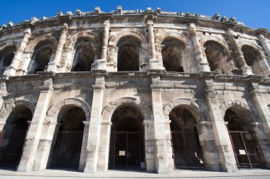 Roman Amphitheater, Nimes, France clipart