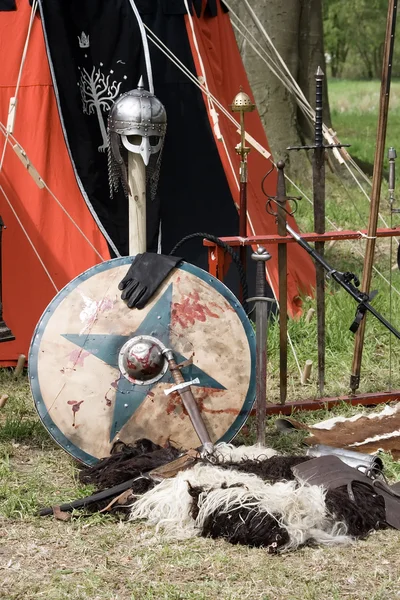 Średniowiecznego uzbrojenia — Zdjęcie stockowe