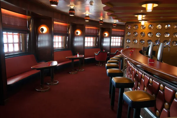 Cruise bar interior — Stock Photo, Image