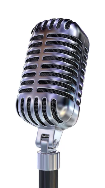 Old Fashion Microphone — Stock Photo, Image