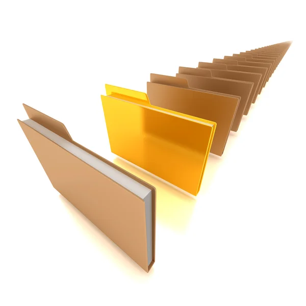 Document folders — Stock Photo, Image