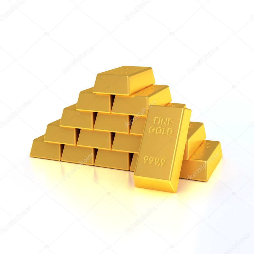 Golden bullions