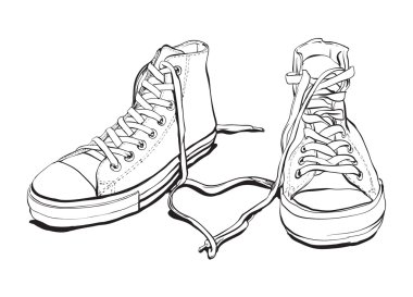 Sneakers clipart