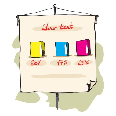 Flip chart clipart