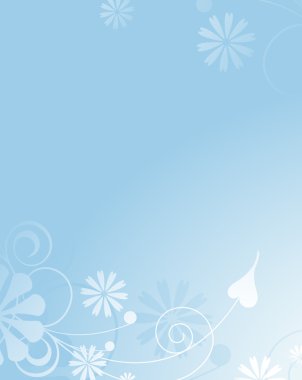 Light-blue background clipart