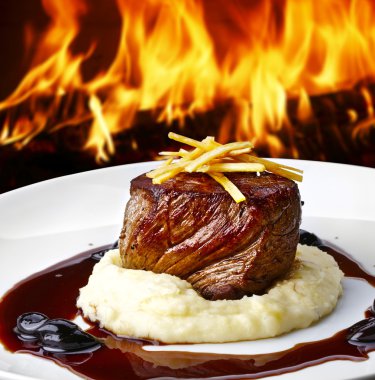 Filet mignon clipart