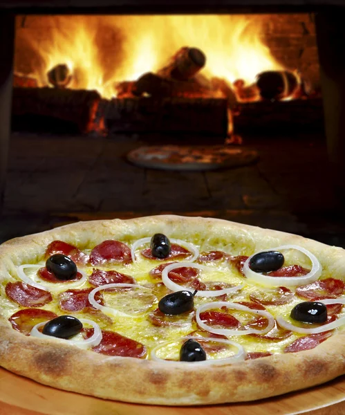 Pizza oven — Stock Photo, Image