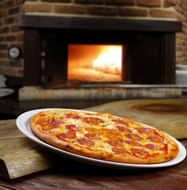 Pizza oven clipart