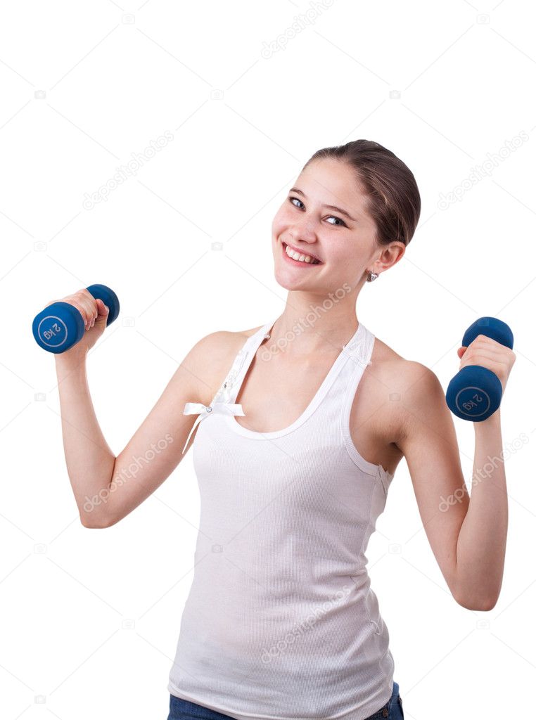 Portrait of fitness woman