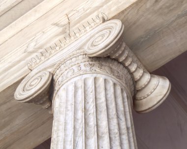 Ionian column capital clipart