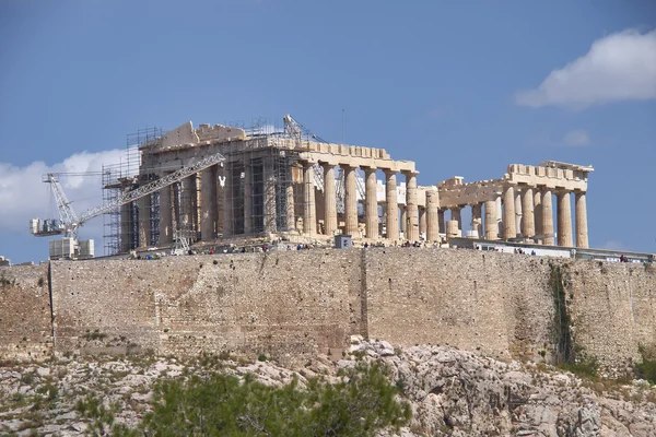 Partenon, Akropolu w Atenach — Zdjęcie stockowe