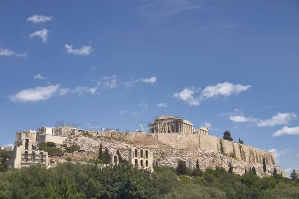Partenon, Akropolu w Atenach — Zdjęcie stockowe