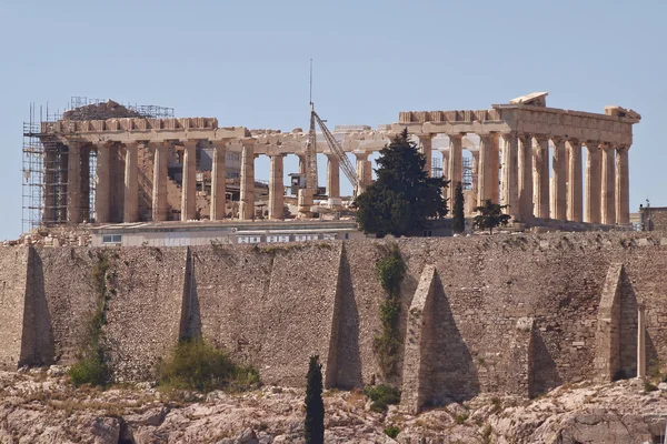 Świątynię Partenon, Ateny Akropol — Zdjęcie stockowe