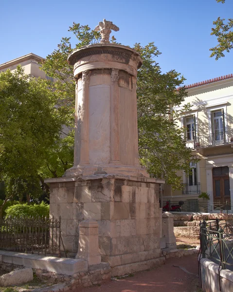 Памятник Лизикрату (фонарь Диогена) ) — стоковое фото