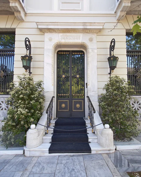 stock image Elegant house door