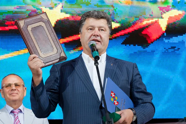Petro Poroshenko — Stockfoto