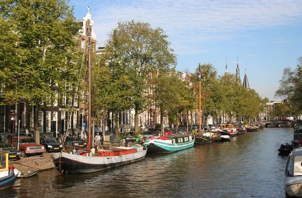 Старый Амстердам — стоковое фото