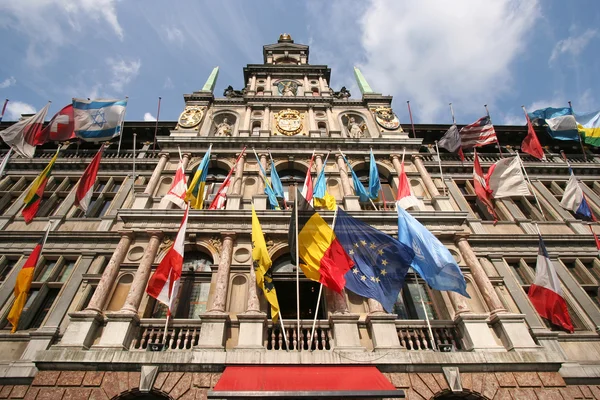 Antwerpener Rathaus — Stockfoto