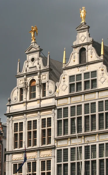 Antwerpen házak — Stock Fotó
