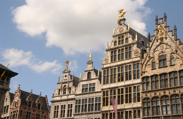 Antwerpen huizen — Stockfoto