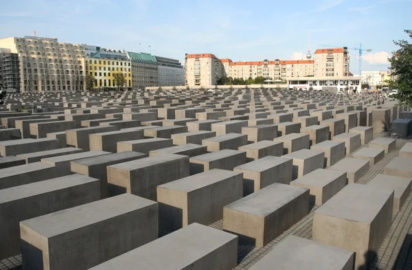 Berlin Yahudi soykırımı Anıtı — Stok fotoğraf