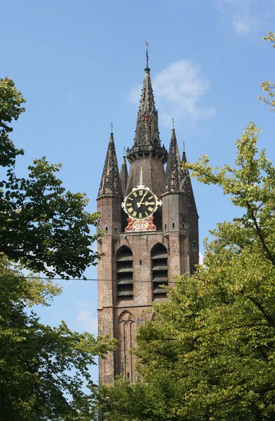 Oude Kerk Delft — Fotografia de Stock