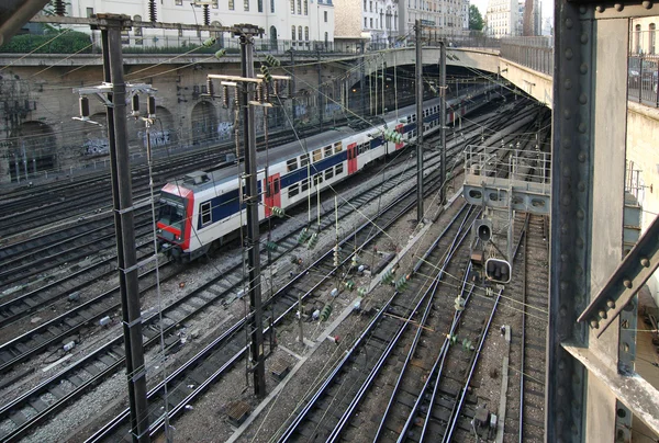 Treno di Parigi — Foto Stock