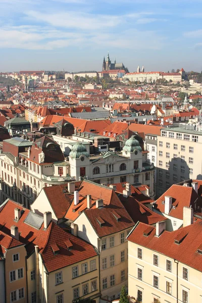 Widok Pragi — Zdjęcie stockowe