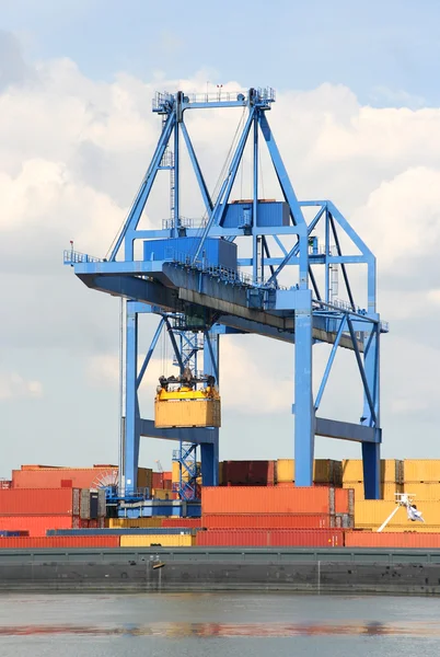 Stora hamnen crane — Stockfoto
