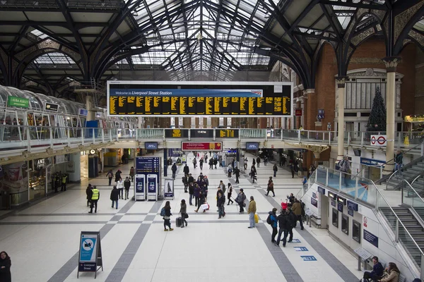 Liverpool Station Londres — Foto de Stock
