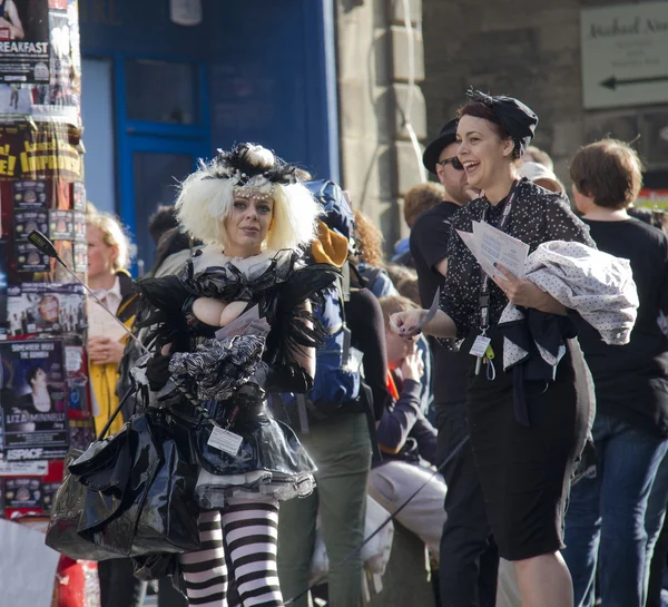Эдинбургский фестиваль бахромы — стоковое фото
