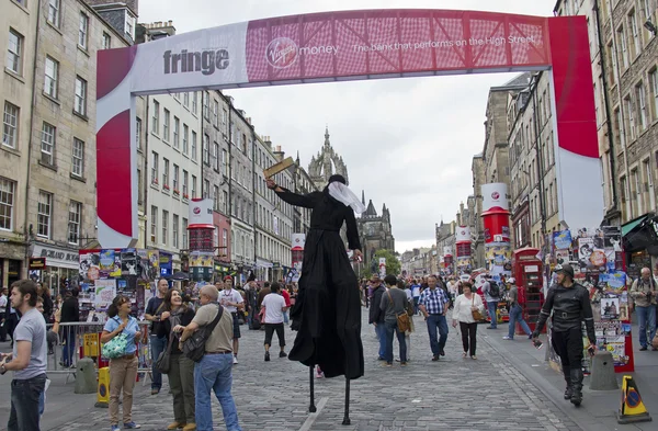 Edinburgh festival franja — Fotografia de Stock