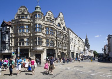 Broad Street in Oxford clipart