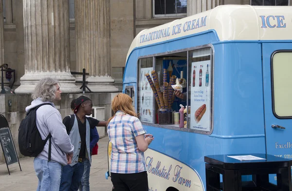 Van de sorvete de Londres — Fotografia de Stock