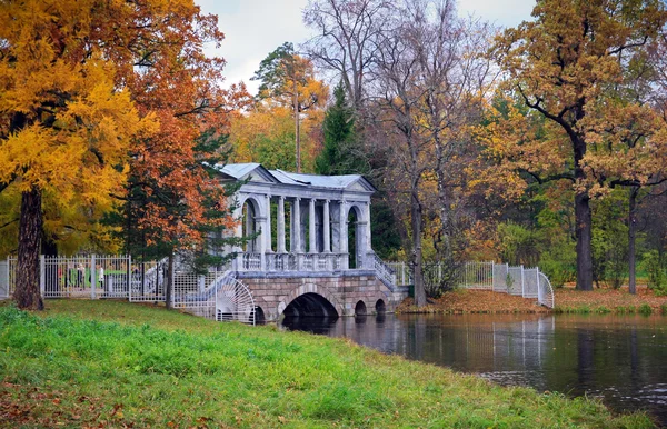 Herfst in het oude park — Stockfoto