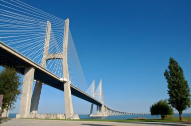 Vasco de Gama bridge clipart