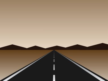 empty road clipart