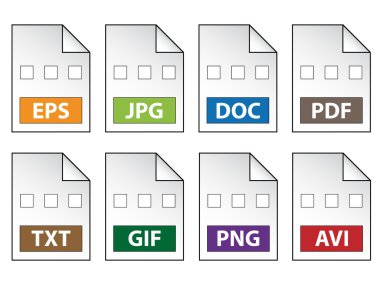 document icons clipart