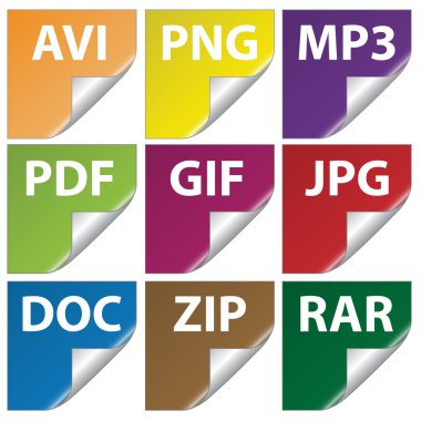 document icons clipart