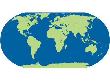 Dünya Haritası Detaylı