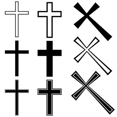 christian crosses clipart