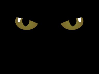 feline eyes clipart