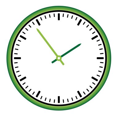 clock face - easy change time clipart